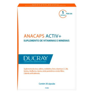 Ducray Anacaps Activ+ 30 Cápsulas