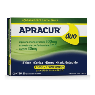 Apracur Duo 20 Comprimidos
