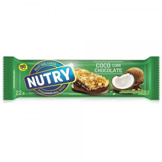 Barra de Cereal Nutry Coco com Chocolate 22g