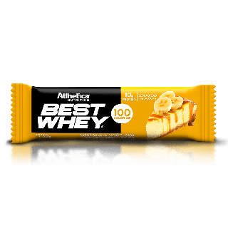 Best Whey Bar Torta de Banana 30g - Athletica Nutrition