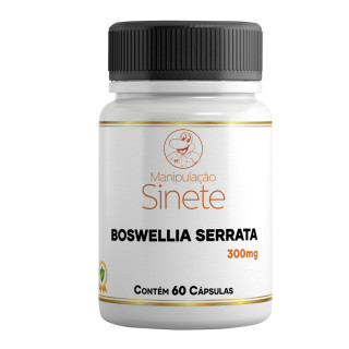 Boswellia Serrata 300mg - 60 Cápsulas - Anti-Inflamatório Natural - Sinete