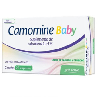 Vitamina C Infantil - Camomine Baby 20 Cápsulas