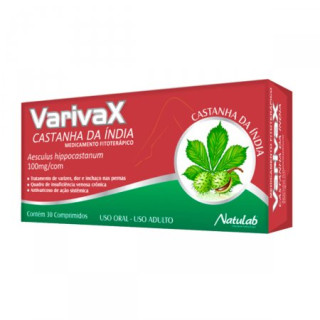 Varivax 100mg - 30 Comprimidos - Natulab