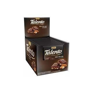 Chocolate Talento Meio Amargo Amêndoas 85g - Garoto