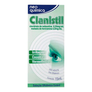 Clanistil 15ml - Solução Oftálmica - Neo Química