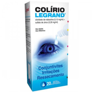 Colírio Legrand 20ml - Solução Oftálmica - Legrand