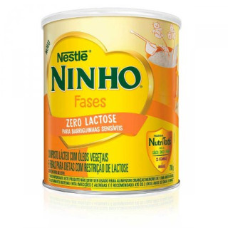 Composto Lácteo Ninho Fases Zero Lactose 700g - +3 Anos - Nestlé