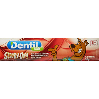 Creme Dental Infantil Dentil Scooby-Doo Morango 50g