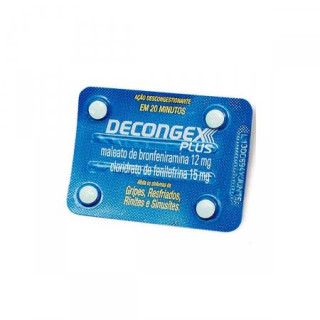 Decongex Plus - 4 Comprimidos