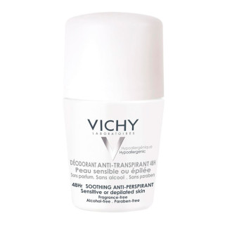 Desodorante Vichy Pele Sensível Roll On Feminino 50ml