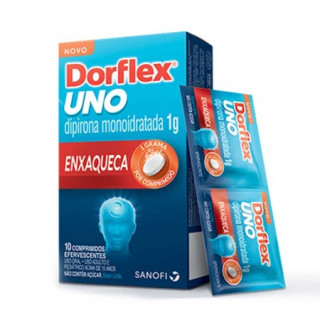 Dorflex Uno Enxaqueca 1g - 10 Comprimidos Efervescentes