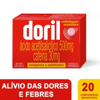 Doril 500mg - 20 Comprimidos