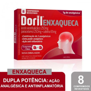 Doril Enxaqueca - 8 Comprimidos