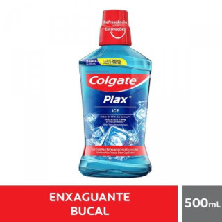 Enxaguante Bucal Colgate Plax Ice Zero Álcool 500ml