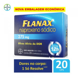 Flanax 275mg - 20 Comprimidos