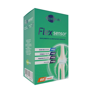 Flex Sensor 500mg 60 Cápsulas - Qualy Nutri