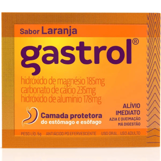 Gastrol - Sabor Laranja - 1 Envelope de 5g