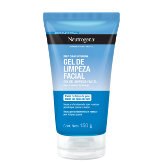 Gel de Limpeza Facial Neutrogena Deep Clean 150g
