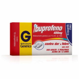 Ibuprofeno 400mg - 10 Comprimido - Neo Química - Genérico
