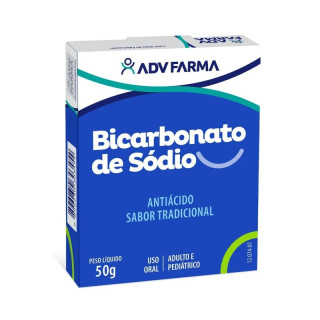 Bicarbonato de Sódio ADV Farma 50g