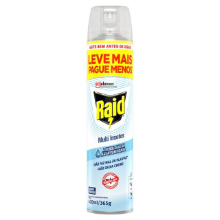 Inseticida Raid Multi Insetos Spray Acqua - Sem Cheiro - 420ml