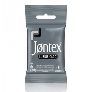 Preservativo Jontex Lubrificado 3 Unidades