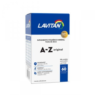 Polivitamínico - Lavitan A-Z Original 60 Comprimidos