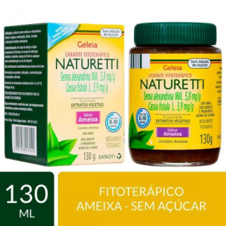 Naturetti - Geleia Sabor Ameixa - Sem Açúcar 130g - Neo Química