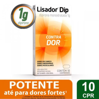 Lisador Dip 1g - 10 Comprimidos