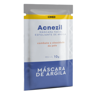 Máscara Facial Acnezil - Esfoliante de Argila 10g - Cimed