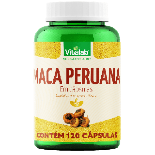 Maca Peruana Vitalab 500mg - 120 Cápsulas