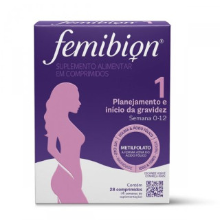 Femibion 1 - Planejamento e Início de Gravidez (Semana 0-12) - 28 Comprimidos