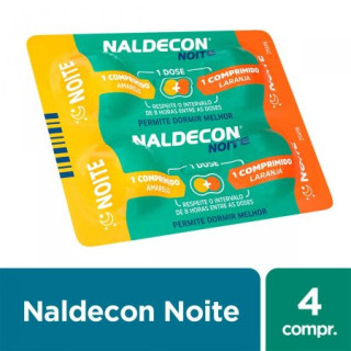 Naldecon Noite 4 Comprimidos