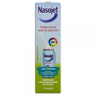 Nasojet 0,9% - Spray Nasal - Jato Contínuo 100ml