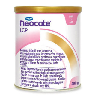 Fórmula Infantil Neocate LCP 400g - 0 a 3 Anos - Danone