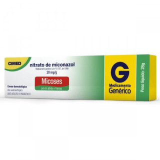Nitrato de Miconazol 20mg Creme 28g - Cimed - Genérico