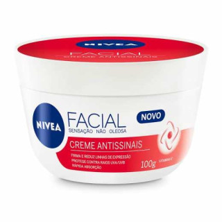 Creme Facial Antissinais Nívea Sensação não Oleosa 100g