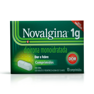 Novalgina 1g - 10 Comprimidos