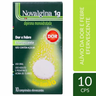 Novalgina 1g - 10 Comprimidos Efervescentes