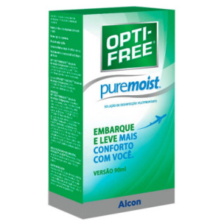 Solução para Limpeza de Lentes - Opti-Free Puremoist 90ml