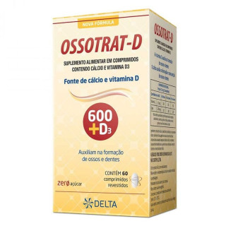Ossotrat-D 200UI + 600mg - 60 Comprimidos