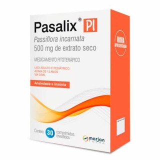 Pasalix PI 500mg - 30 Comprimidos