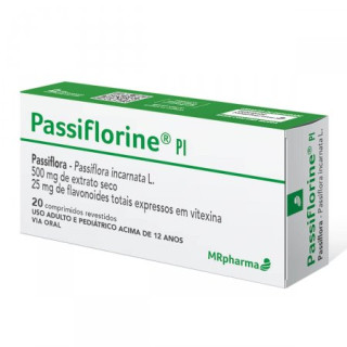 Passiflorine PI 500mg - 20 Comprimidos