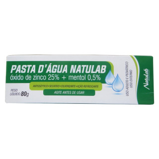 Pasta D'água - Natulab 25% + 0,5% - Pasta com 80g