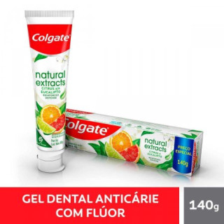 Creme Dental Colgate Natural Extracts Reinforced Defense 140g