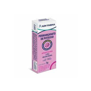 Permanganato de Potassio 100mg - 30 Comprimidos - ADV Farma