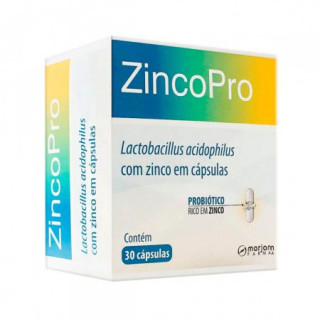 Probiótico ZincoPro 30 Cápsulas - Marjan Farma