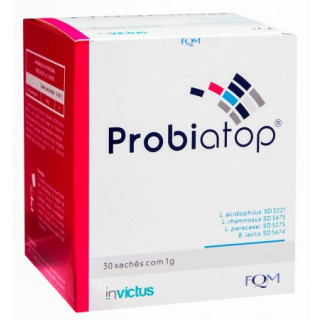 Probiótico Probiatop 1mg 30 Sachês com 1g Cada - Farmoquímica