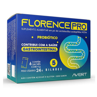 Florence Pro - Sem Sabor - 6 Sachês com 4g