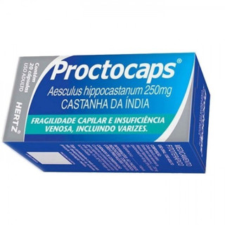 Proctocaps 250mg - 20 Comprimidos